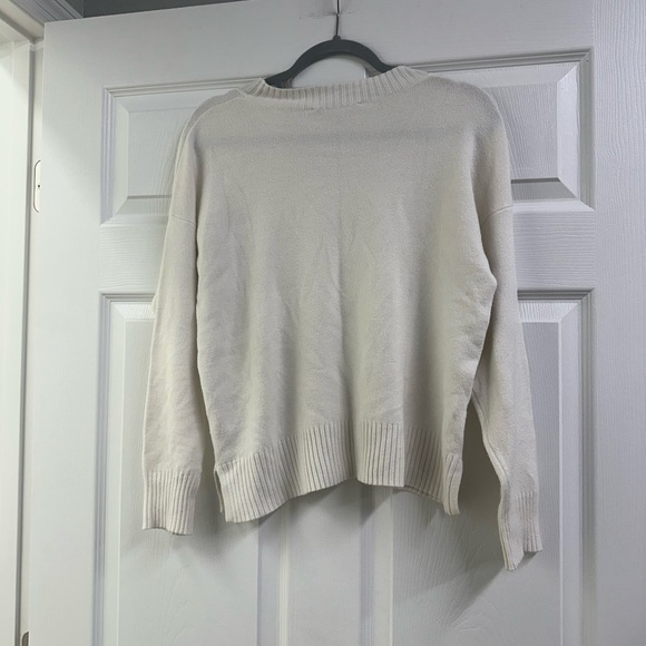 French Connection White Knit Sweater - Picture 4 of 5